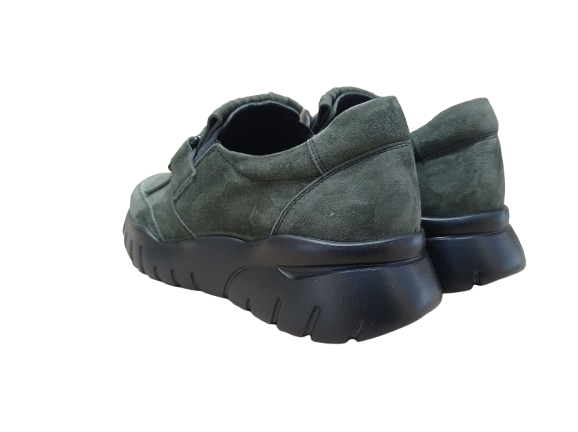 Sneakers slip-on Savana olive - OFFICINE VENETE