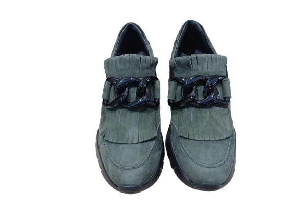 Sneakers slip-on Savana olive - OFFICINE VENETE