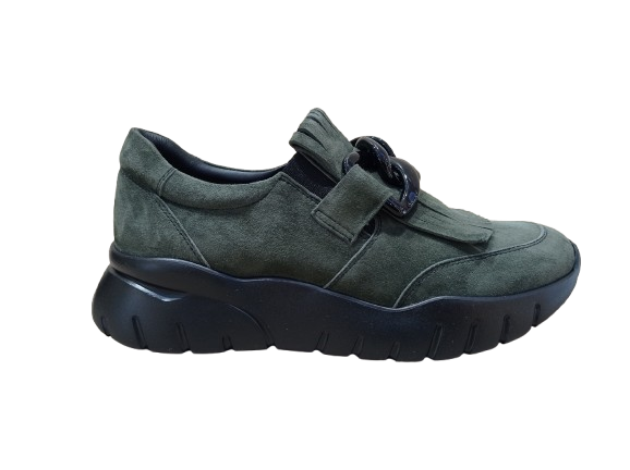 Sneakers slip-on Savana olive - OFFICINE VENETE