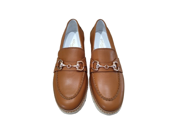 Mocassini Savana cuoio - OFFICINE VENETE