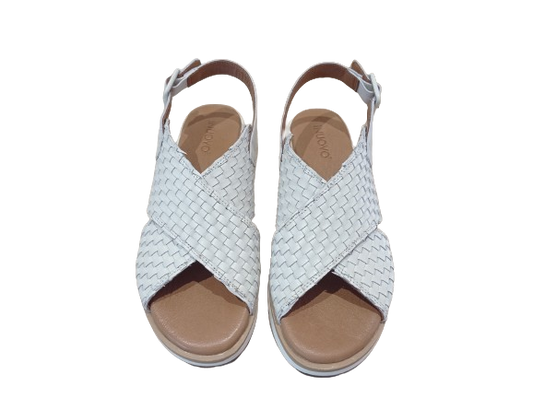 Sandali intreccio bianco - INUOVO