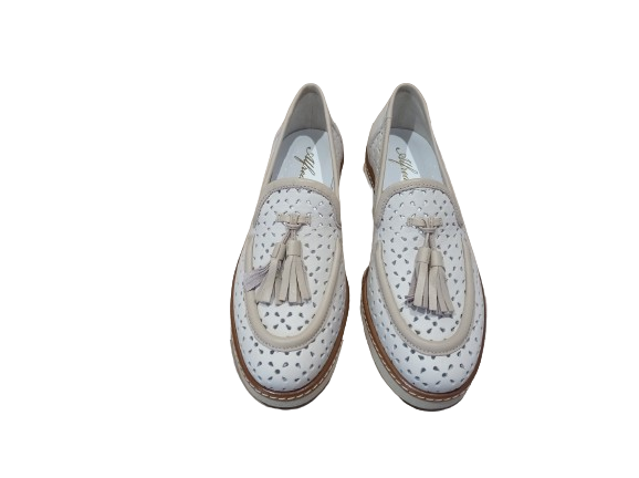 Mocassini Saffron bianco - OFFICINE VENETE