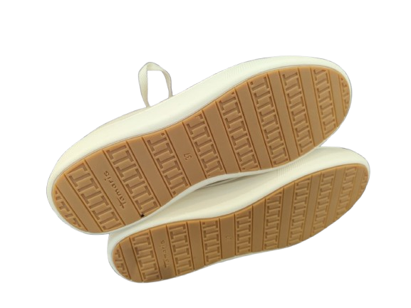 Sneakers ivory leather - TAMARIS