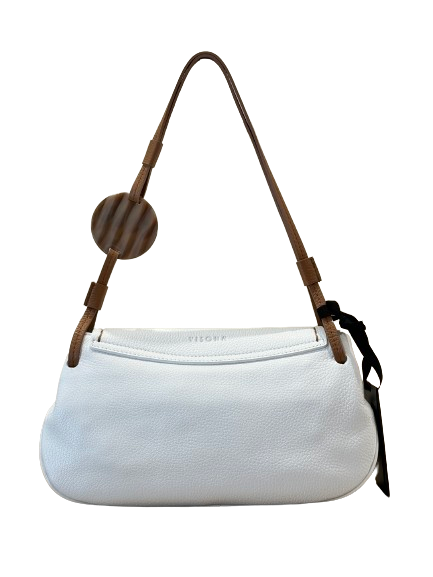 Borsa California piccola bianco - PLINIO VISONA'