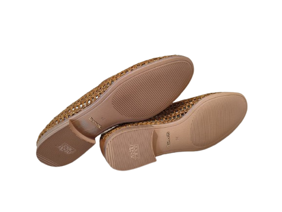 Mocassini intrecciati cognac - TAMARIS - Castelletti Calzature