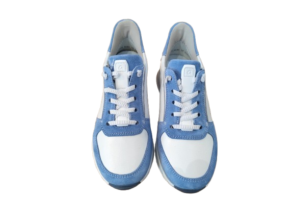 Sneakers Velour Calf azzurro - ARA SHOES