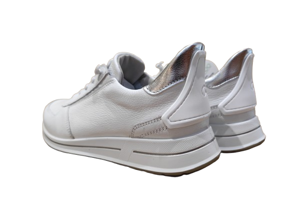 Sneakers Velour Calf bianco - ARA SHOES