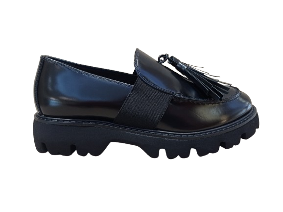 Mocassini London nero - OFFICINE VENETE