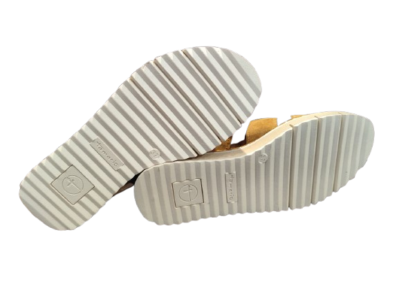 Sandali nabuk velcro - TAMARIS