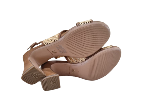 Sandali intreccio cognac - TAMARIS