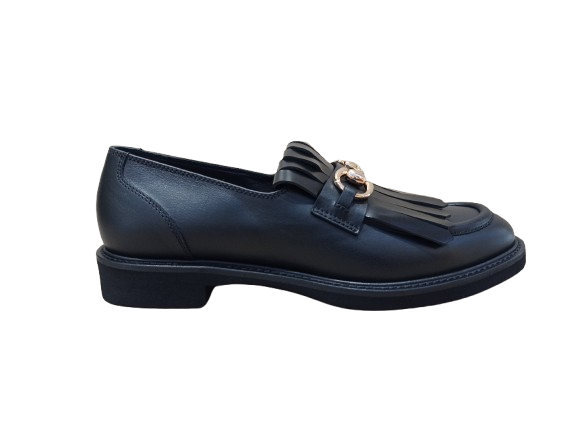 Mocassini Savana nero - OFFICINE VENETE