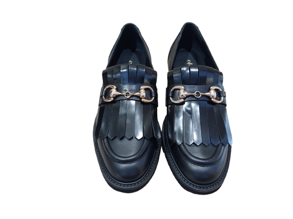 Mocassini Savana nero - OFFICINE VENETE