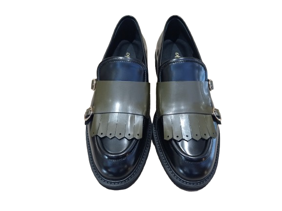 Mocassini London verde - OFFICINE VENETE