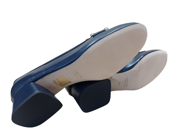 Mocassini Glossy navy - STATUS
