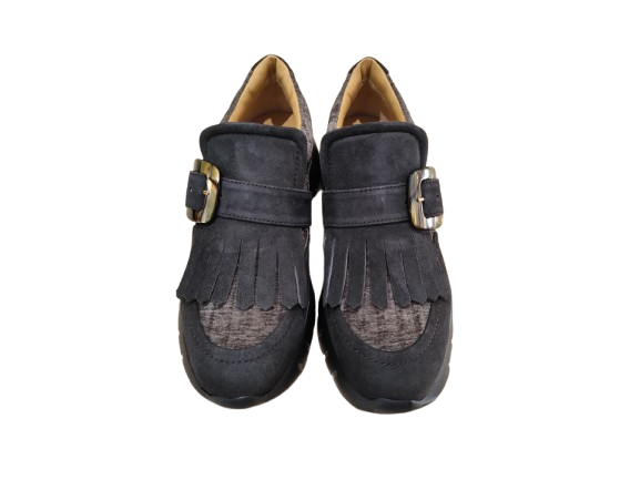 Slip-on fibbia e frangia moro - OFFICINE VENETE