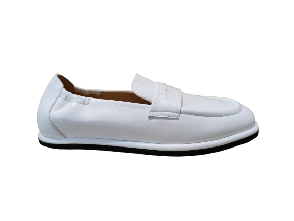 Mocassini guantino bianco - OFFICINE VENETE