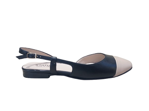 Chanel flat Glossy nero - STATUS