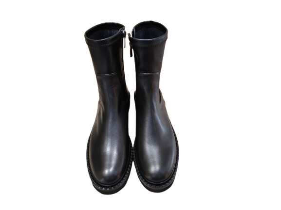 Stivaletti guantino nero - OFFICINE VENETE