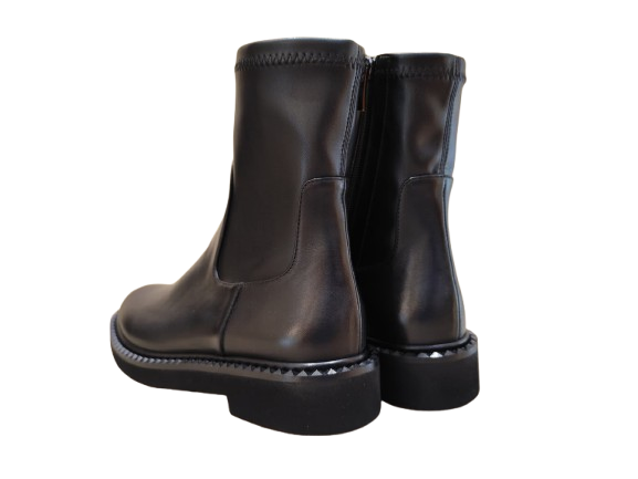 Stivaletti guantino nero - OFFICINE VENETE