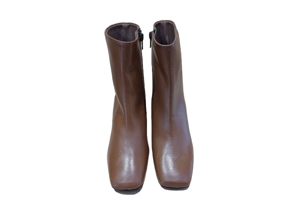 Stivaletti Glossy chestnut - STATUS