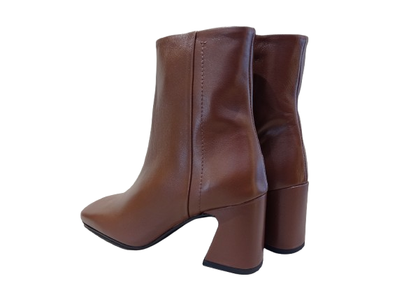 Stivaletti Glossy chestnut - STATUS