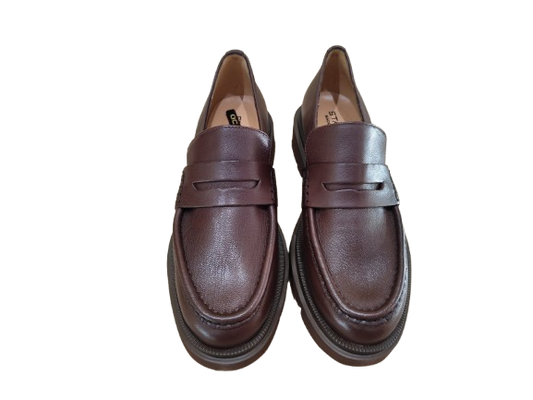 Mocassini nappa ebony - STATUS
