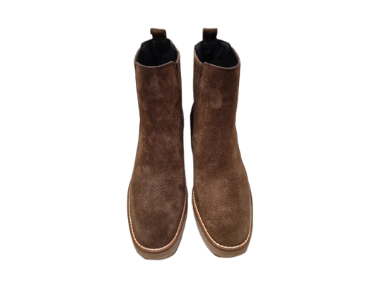 Stivaletti tacco marrone - ALPE