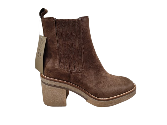 Stivaletti tacco marrone - ALPE