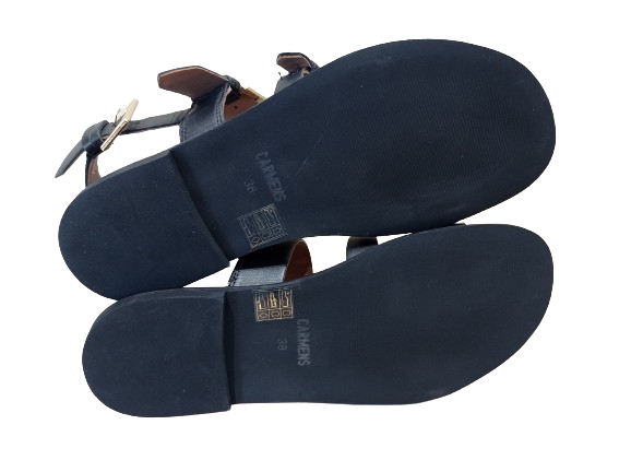 Sandali Etoile Bueckles nero - CARMENS