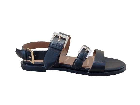Sandali Etoile Bueckles nero - CARMENS