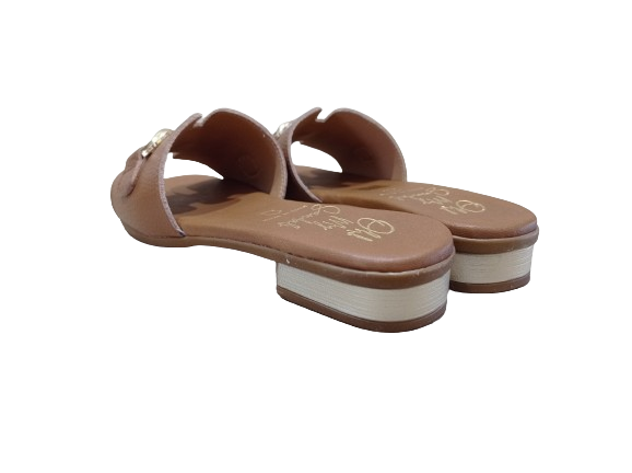 Ciabatte Doya cuoio - OH MY SANDALS
