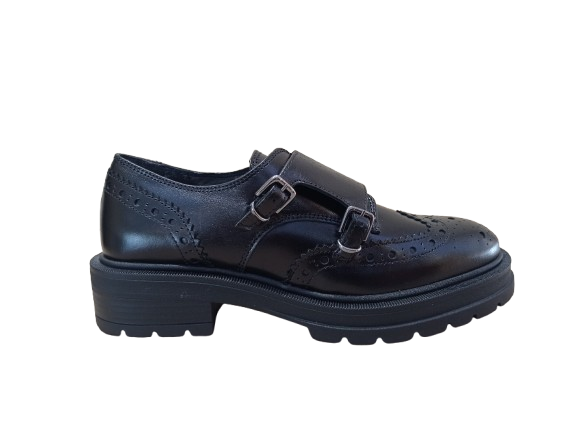 Mocassini Patty Double nero - CARMENS