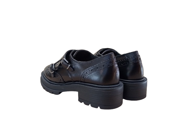 Mocassini Patty Double nero - CARMENS