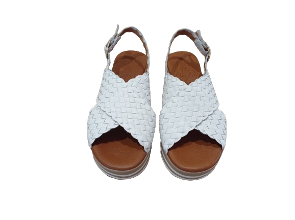 Sandali Intreccio bianco - OH MY SANDALS