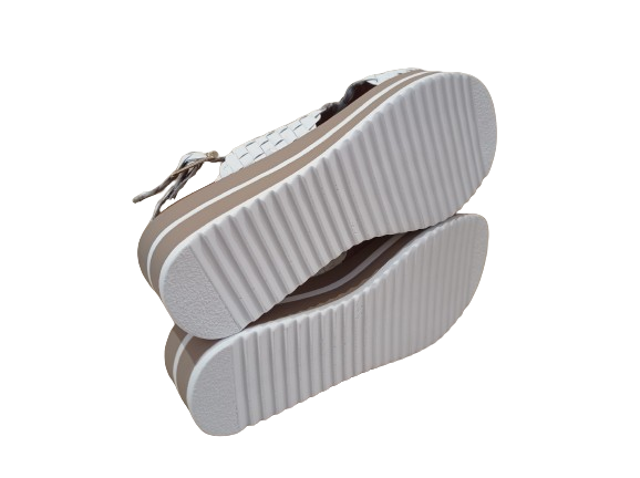 Sandali Intreccio bianco - OH MY SANDALS