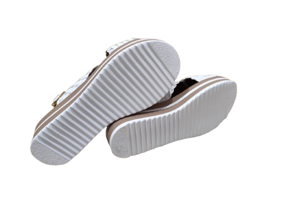 Sandali intreccio bianco - OH MY SANDALS