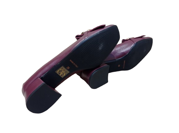 Mocassini Glossy wine - STATUS