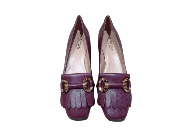 Mocassini Glossy wine - STATUS