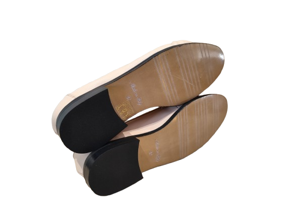 Mocassini arricciati cream - STATUS