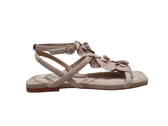 Sandali fiori sand - ALMA EN PENA