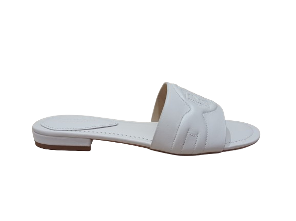 Slippers Alegra white - LAUREN RALPH LAUREN