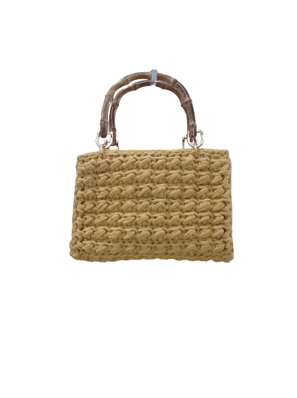 Borsa Bambù giallo - CASTELLETTI BAGS