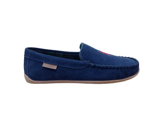 Pantofole Brenan navy  - POLO RALPH LAUREN
