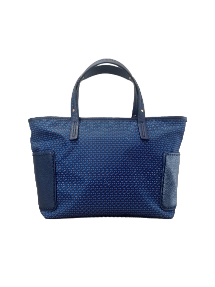 Borsa shopper nylon blu - PLINIO VISONA'