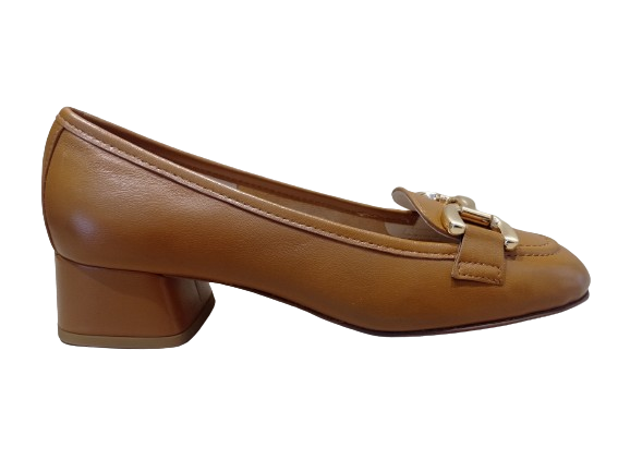 Mocassini Glossy brandy - STATUS