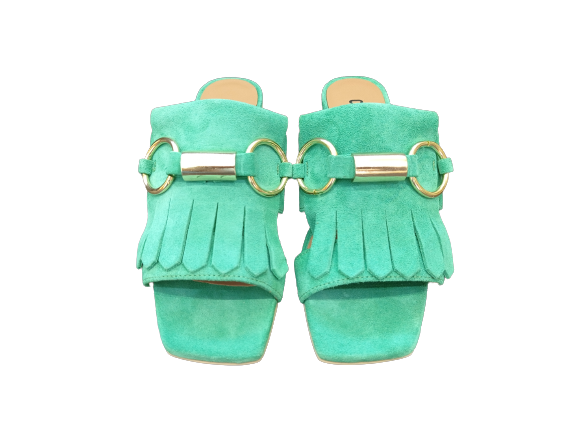 Slippers Sally ring verde - CARMENS
