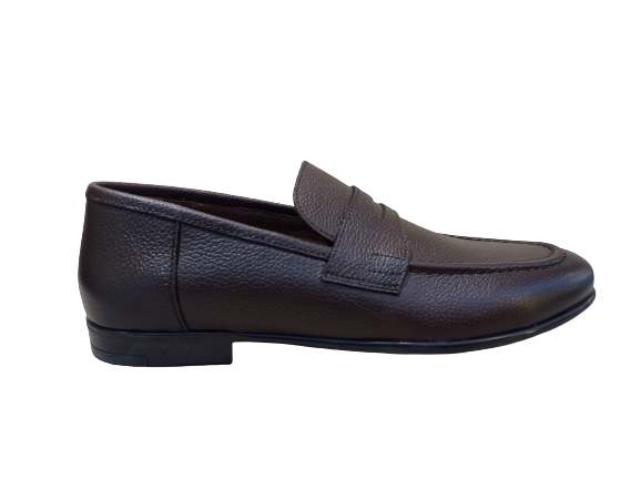 Mocassini Old Zeus choco- MARCO FERRETTI
