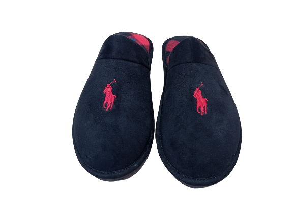 Slippers Klarence nero - POLO ALPH LAUREN