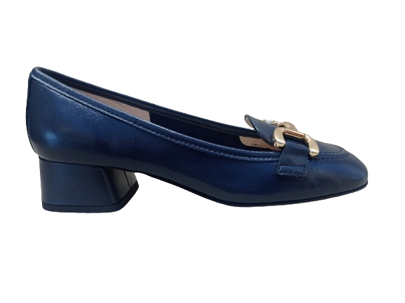 Mocassini Glossy navy - STATUS