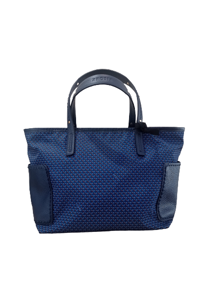 Borsa shopper nylon blu - PLINIO VISONA'